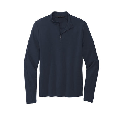 NEW CAPELLA Mercer+Mettle™ Stretch 1/4-Zip Pullover - Night Navy