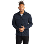 CAPELLA Mercer+Mettle™ Double-Knit Snap Front Jacket - Night Navy