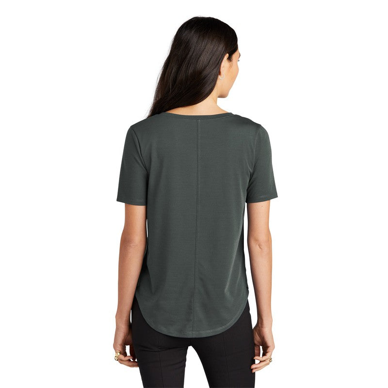 NEW CAPELLA Mercer+Mettle™ Women’s Stretch Jersey Relaxed Scoop - Anchor Grey