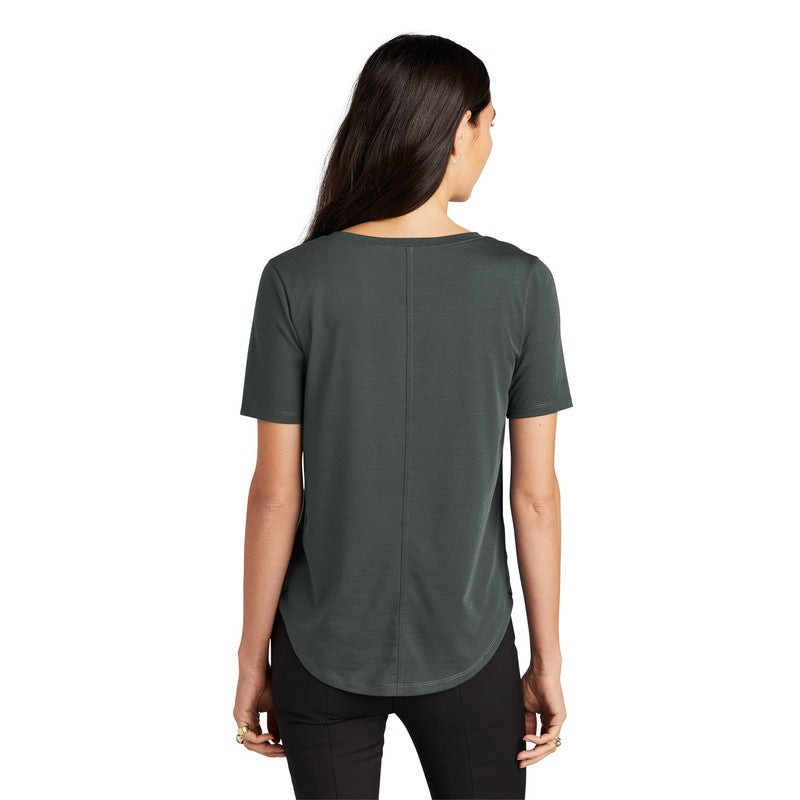CAPELLA Mercer+Mettle™ Women’s Stretch Jersey Relaxed Scoop - Anchor Grey