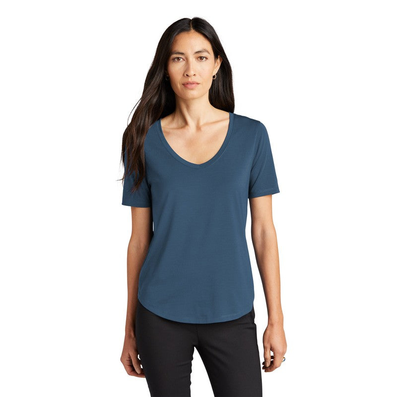 NEW CAPELLA Mercer+Mettle™ Women’s Stretch Jersey Relaxed Scoop - Insi ...