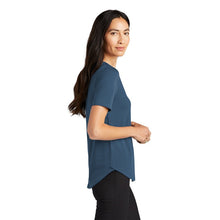 Load image into Gallery viewer, NEW CAPELLA Mercer+Mettle™ Women’s Stretch Jersey Relaxed Scoop - Insignia Blue