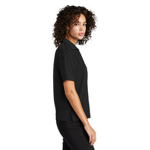 Load image into Gallery viewer, NEW CAPELLA Mercer+Mettle™ Women’s Stretch Jersey Polo -  Deep Black