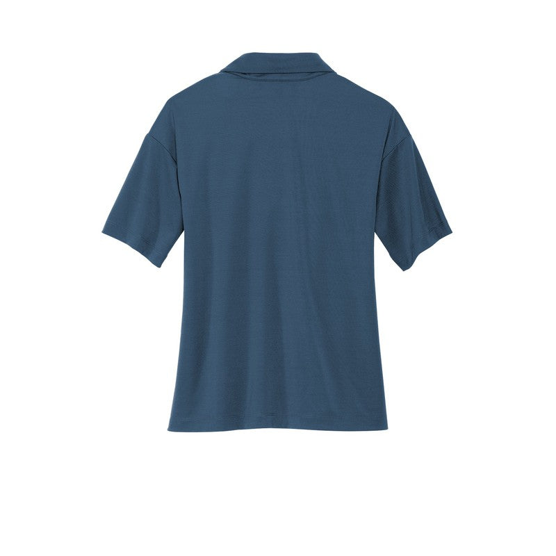 CAPELLA Mercer+Mettle™ Women’s Stretch Jersey Polo   Insignia Blue