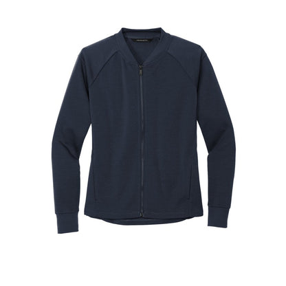 CAPELLA Mercer+Mettle™ Women's Double-Knit Bomber - Night Navy