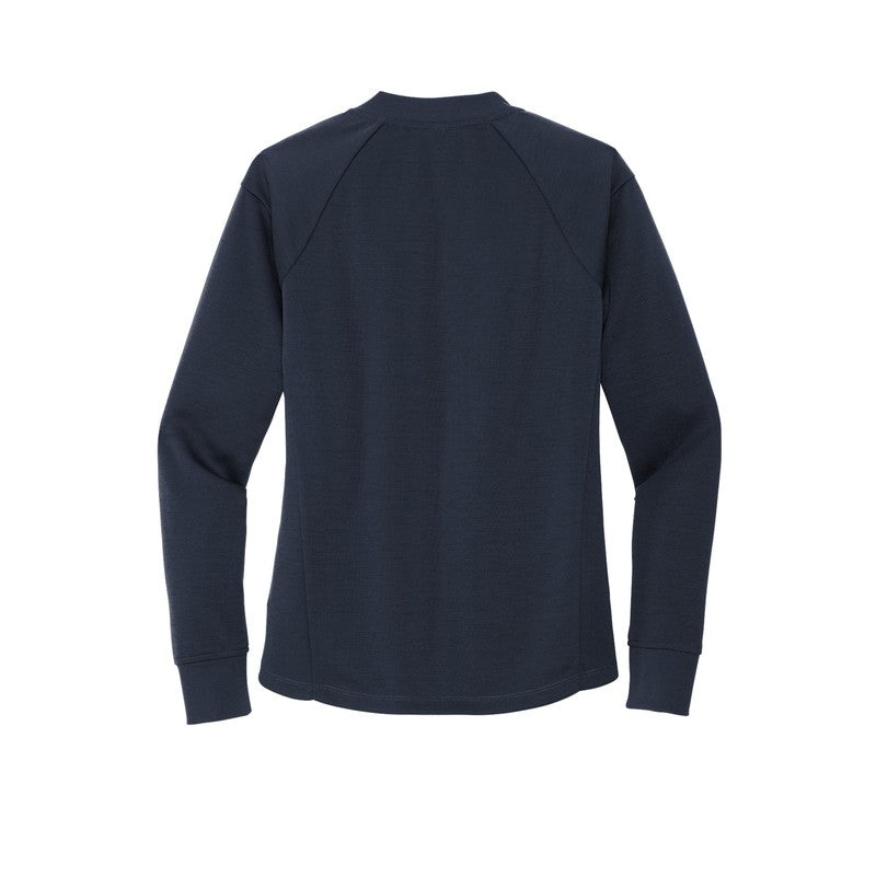 NEW CAPELLA Mercer+Mettle™ Women's Double-Knit Bomber - Night Navy