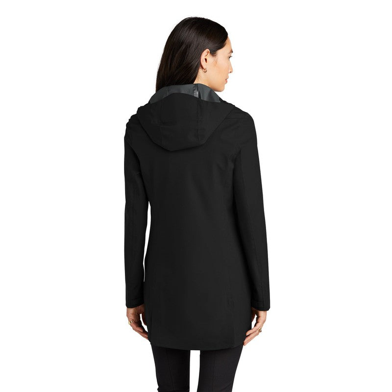 CAPELLA Mercer+Mettle™ Women’s Waterproof Rain Shell - Deep Black
