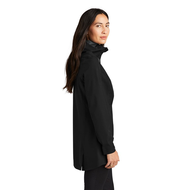 CAPELLA Mercer+Mettle™ Women’s Waterproof Rain Shell - Deep Black