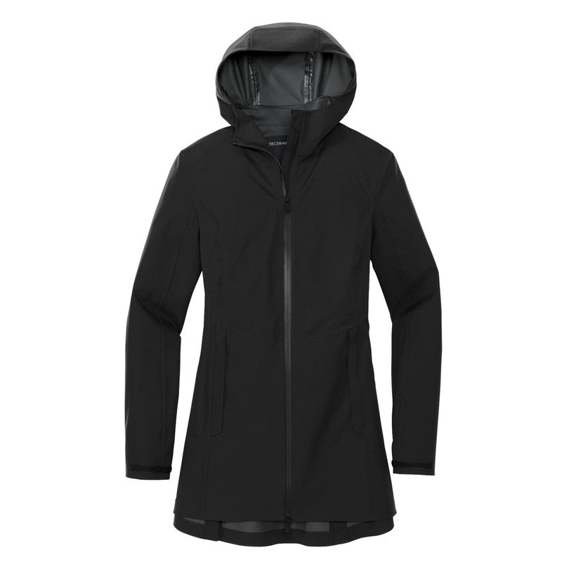 CAPELLA Mercer+Mettle™ Women’s Waterproof Rain Shell - Deep Black