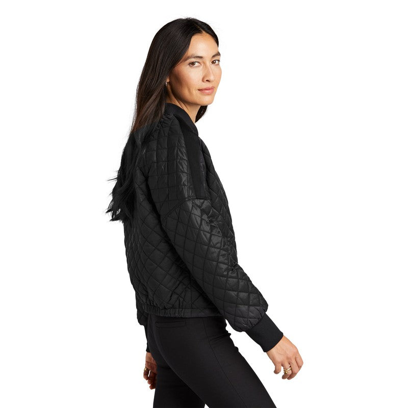 NEW CAPELLA Mercer+Mettle™ Women’s Boxy Quilted Jacket - Deep Black