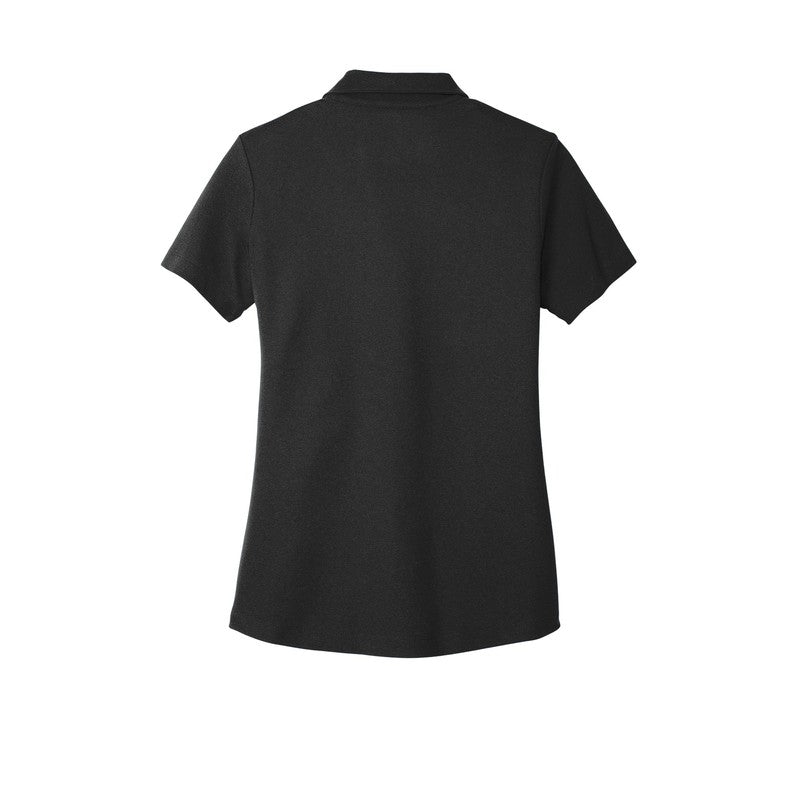 NEW CAPELLA Port Authority® Ladies C-FREE ™ Cotton Blend Pique Polo - Black