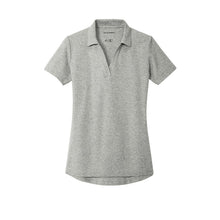 Load image into Gallery viewer, NEW CAPELLA Port Authority® Ladies C-FREE ™ Cotton Blend Pique Polo - Deep Smoke Heather