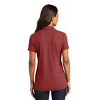 CAPELLA Port Authority® Ladies C-FREE ™ Cotton Blend Pique Polo - Garnet