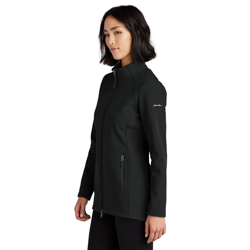 CAPELLA Eddie Bauer® Ladies Stretch Soft Shell Jacket - Deep Black