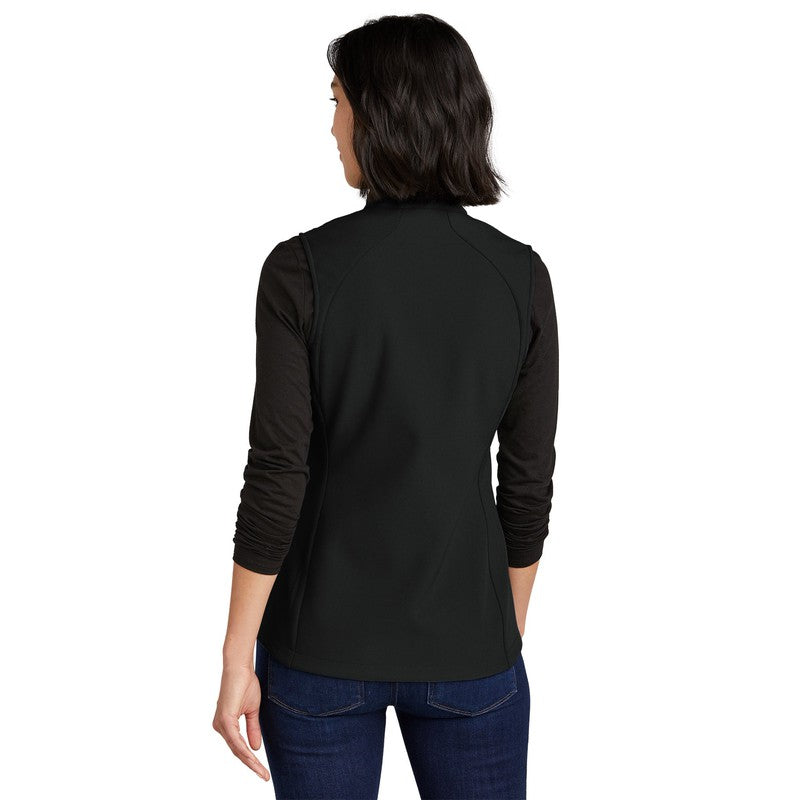 CAPELLA Eddie Bauer® Ladies Stretch Soft Shell Vest - Deep Black