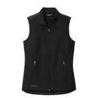 CAPELLA Eddie Bauer® Ladies Stretch Soft Shell Vest - Deep Black