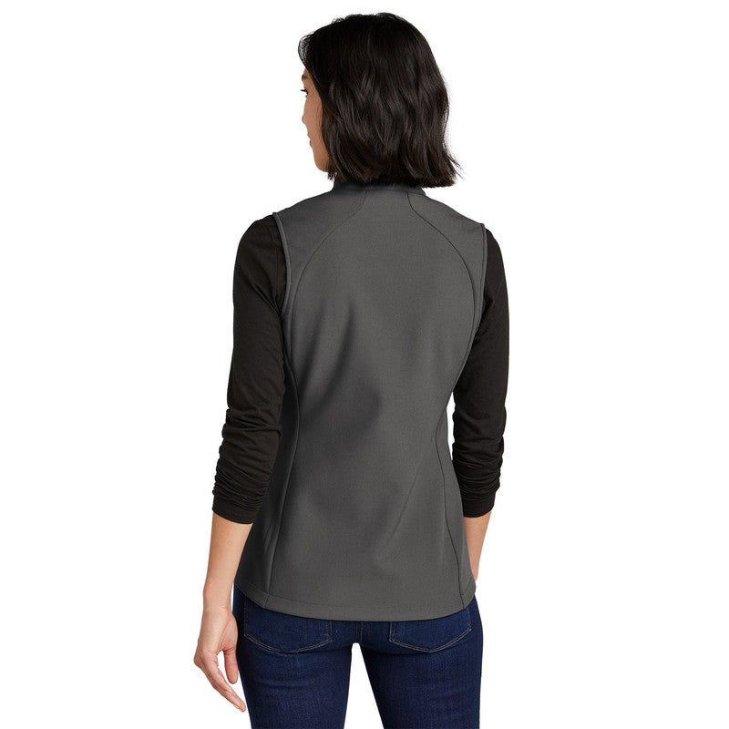 CAPELLA Eddie Bauer® Ladies Stretch Soft Shell Vest - Iron Gate