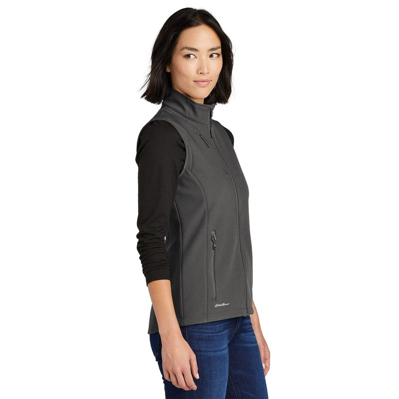 CAPELLA Eddie Bauer® Ladies Stretch Soft Shell Vest - Iron Gate