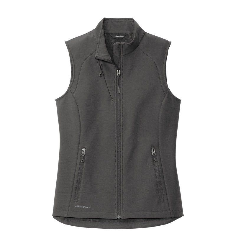 NEW CAPELLA Eddie Bauer® Ladies Stretch Soft Shell Vest - Iron Gate