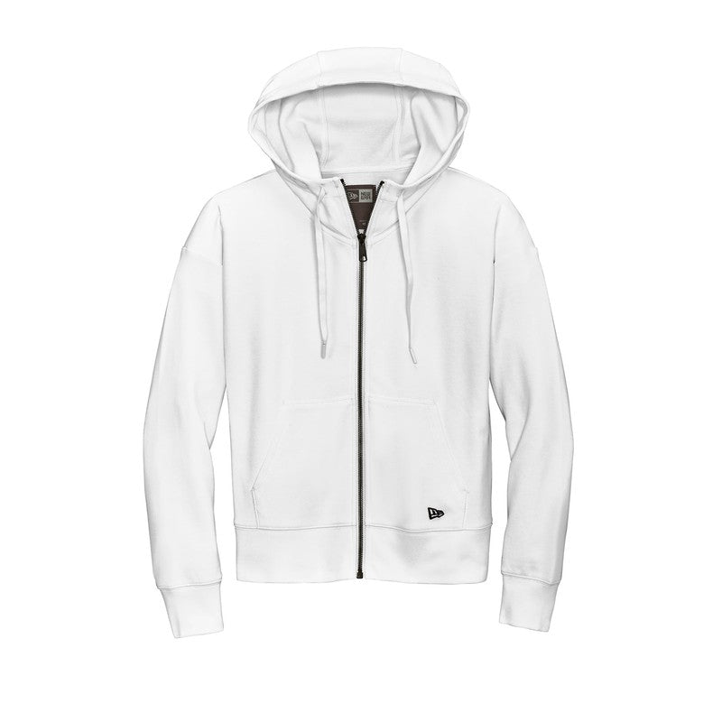 NEW CAPELLA New Era® Ladies STS Full-Zip Hoodie - Fan White