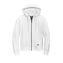 Load image into Gallery viewer, NEW CAPELLA New Era® Ladies STS Full-Zip Hoodie - Fan White