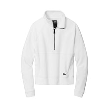 Load image into Gallery viewer, NEW CAPELLA New Era® Ladies STS 1/2-Zip - Fan White