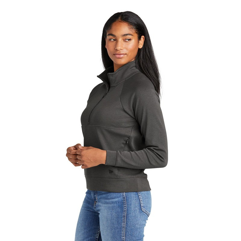 CAPELLA New Era® Ladies STS 1/2-Zip - Graphite