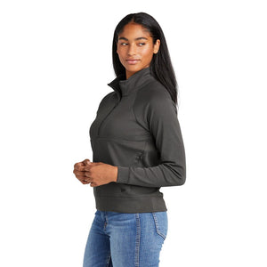 NEW CAPELLA New Era® Ladies STS 1/2-Zip - Graphite