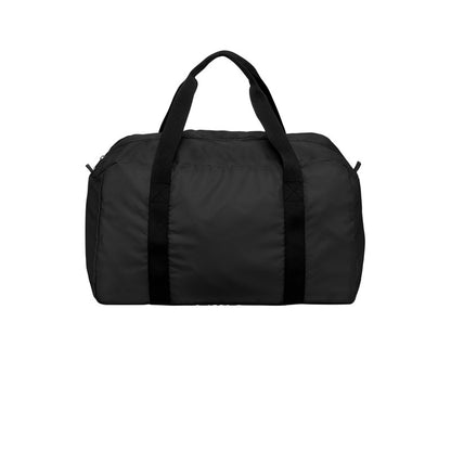 NEW CAPELLA Port Authority® Mini Ripstop Travel Duffel - Black