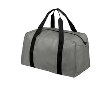 Load image into Gallery viewer, NEW CAPELLA Port Authority® Mini Ripstop Travel Duffel - Gusty Grey