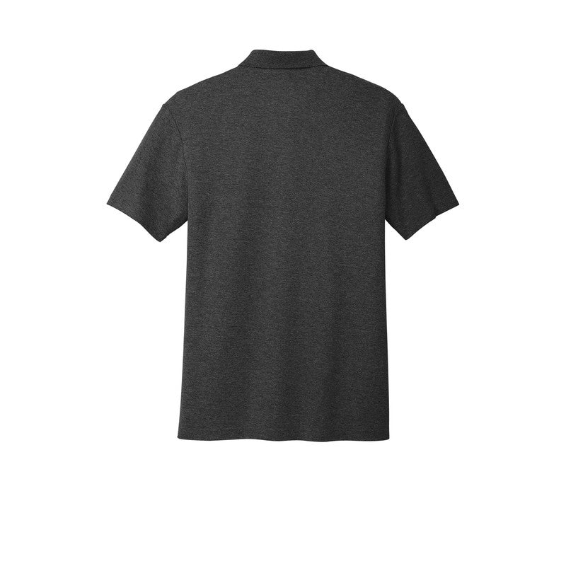 CAPELLA Port Authority® C-FREE ™ Cotton Blend Pique Polo - Charcoal Heather