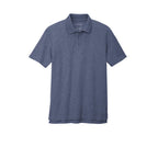 CAPELLA Port Authority® C-FREE ™ Cotton Blend Pique Polo - Navy Heather
