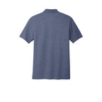 CAPELLA Port Authority® C-FREE ™ Cotton Blend Pique Polo - Navy Heather
