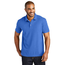 Load image into Gallery viewer, NEW CAPELLA Port Authority® C-FREE ™ Cotton Blend Pique Polo - True Blue