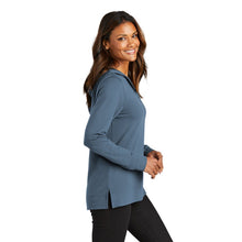 Load image into Gallery viewer, NEW CAPELLA Port Authority® Ladies Microterry Pullover Hoodie - Dusk Blue