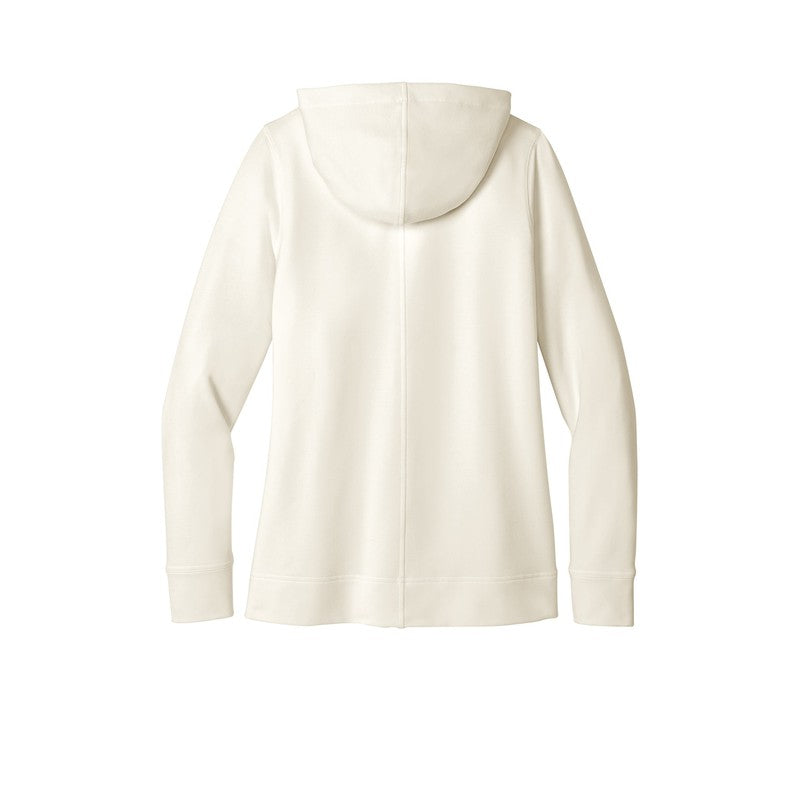 NEW CAPELLA Port Authority® Ladies Microterry Pullover Hoodie - Ivory Chiffon