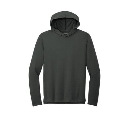 NEW CAPELLA Port Authority® Microterry Pullover Hoodie - Charcoal