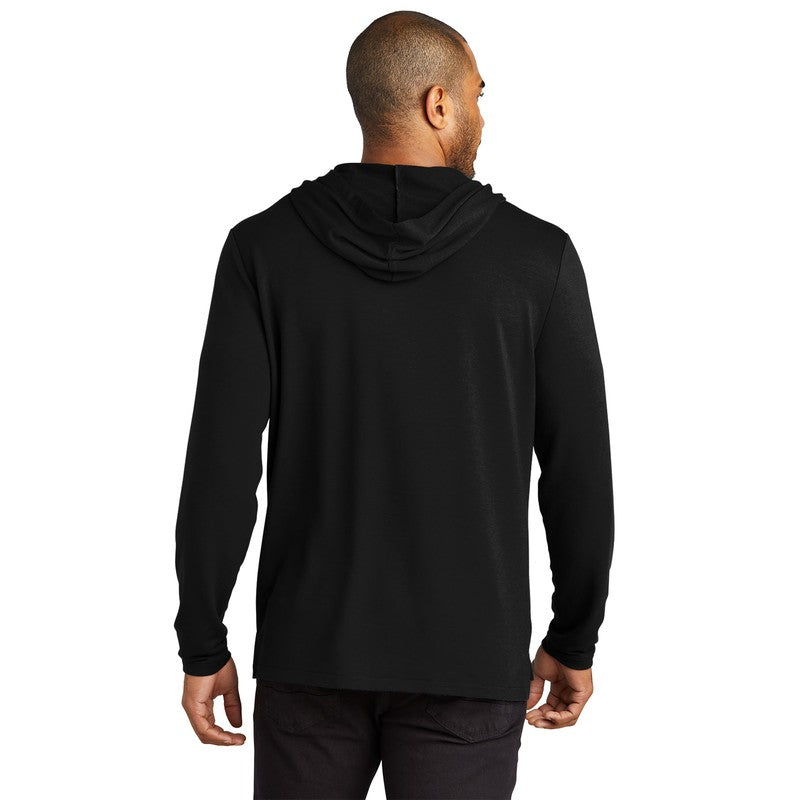 NEW CAPELLA Port Authority® Microterry Pullover Hoodie - Deep Black