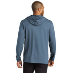 CAPELLA Port Authority® Microterry Pullover Hoodie - Dusk Blue