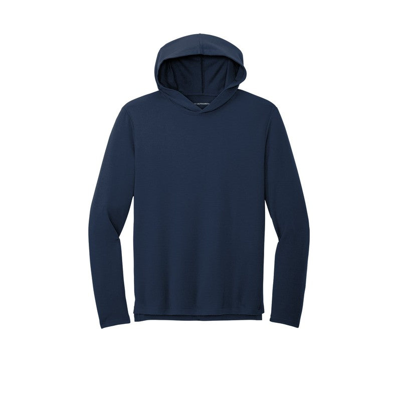 NEW CAPELLA Port Authority® Microterry Pullover Hoodie - River Blue Navy