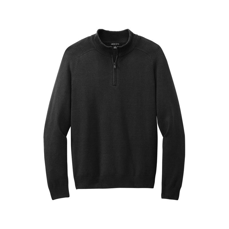 NEW CAPELLA Mercer+Mettle™ 1/4-Zip Sweater - Deep Black – Capella Gift ...