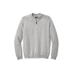 CAPELLA Mercer+Mettle™ 1/4-Zip Sweater - Gusty Grey Heather