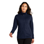 CAPELLA Port Authority® Ladies Accord Stretch Fleece Full-Zip - Navy
