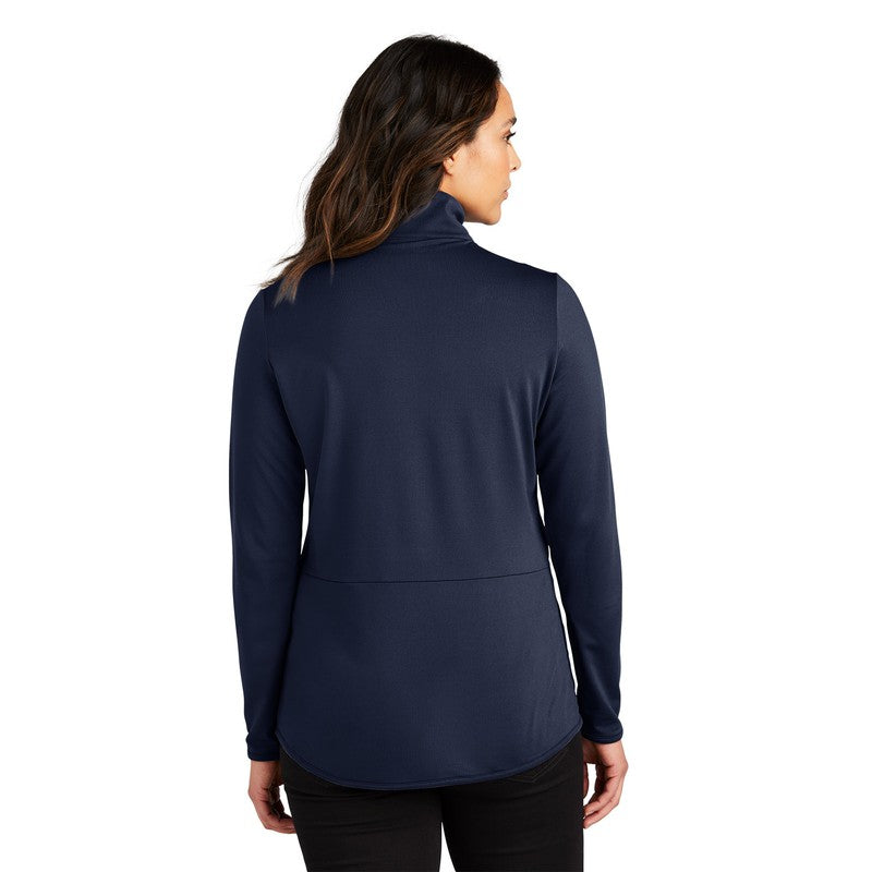 CAPELLA Port Authority® Ladies Accord Stretch Fleece Full-Zip - Navy
