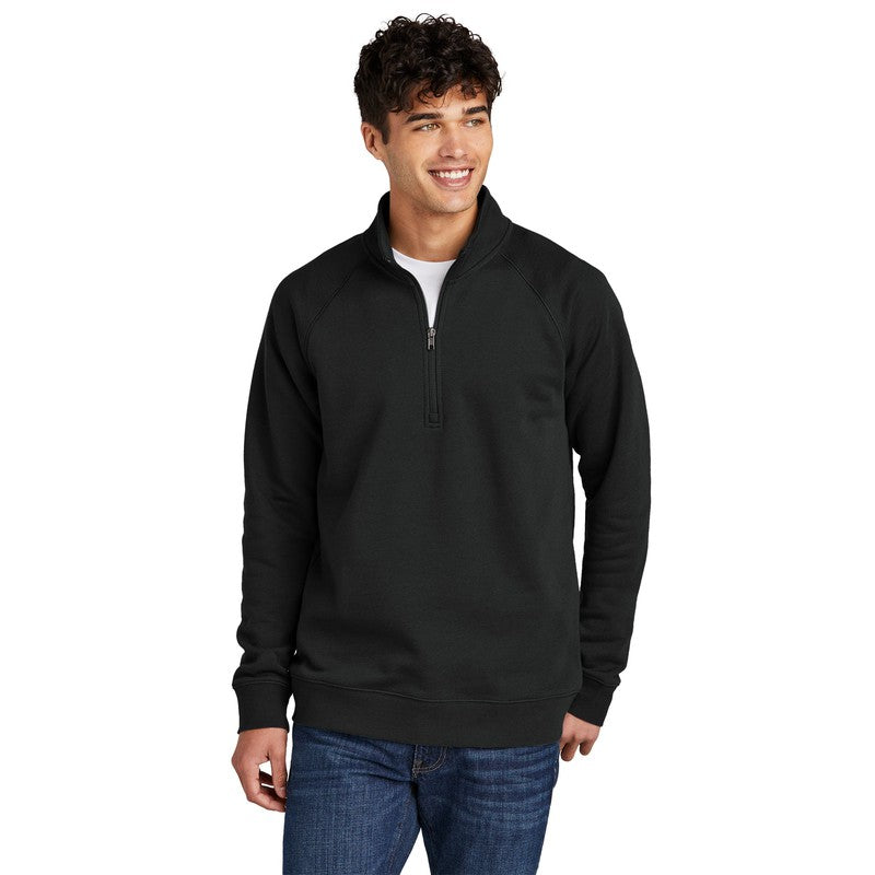 NEW CAPELLA Sport-Tek® Drive Fleece 1/4-Zip Pullover - Black