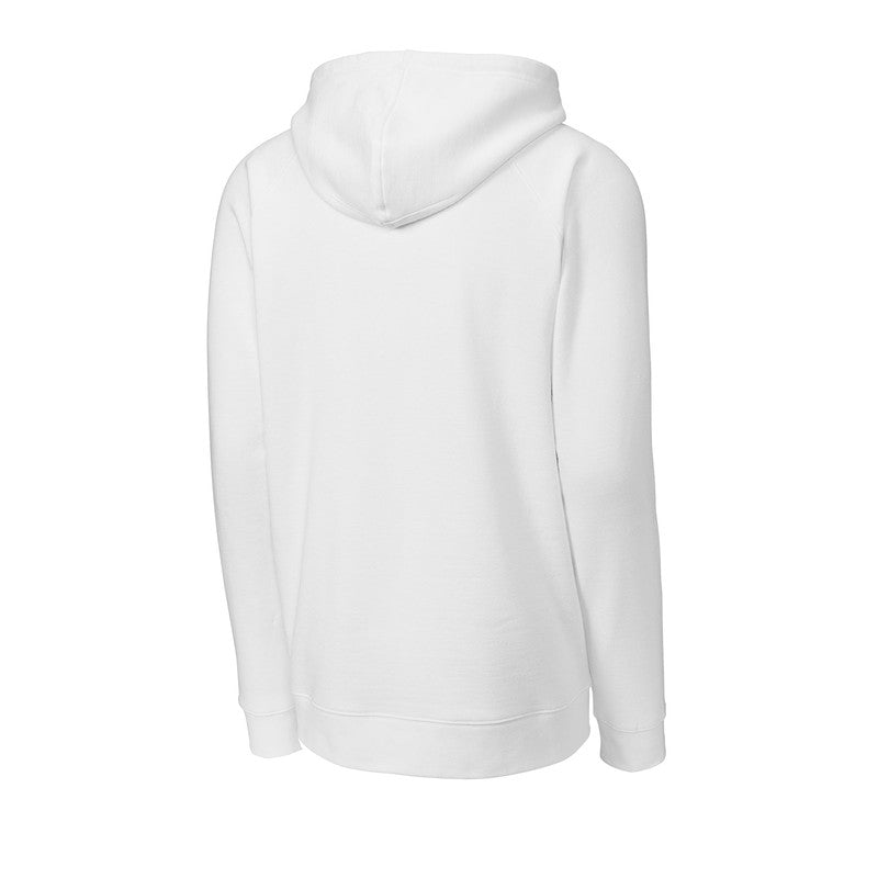 NEW CAPELLA Sport-Tek® UNISEX Drive Fleece Pullover Hoodie - White