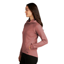 Load image into Gallery viewer, NEW CAPELLA OGIO® Ladies Bolt Full-Zip Hoodie - Deep Rose