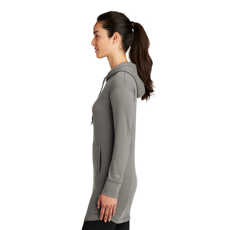 NEW CAPELLA OGIO ® Ladies Luuma Flex Tunic - Petrol Grey Heather