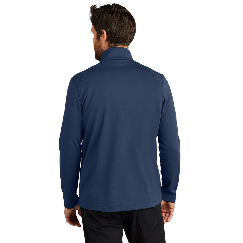 NEW CAPELLA Port Authority® Smooth Fleece 1/4-Zip - River Blue Navy