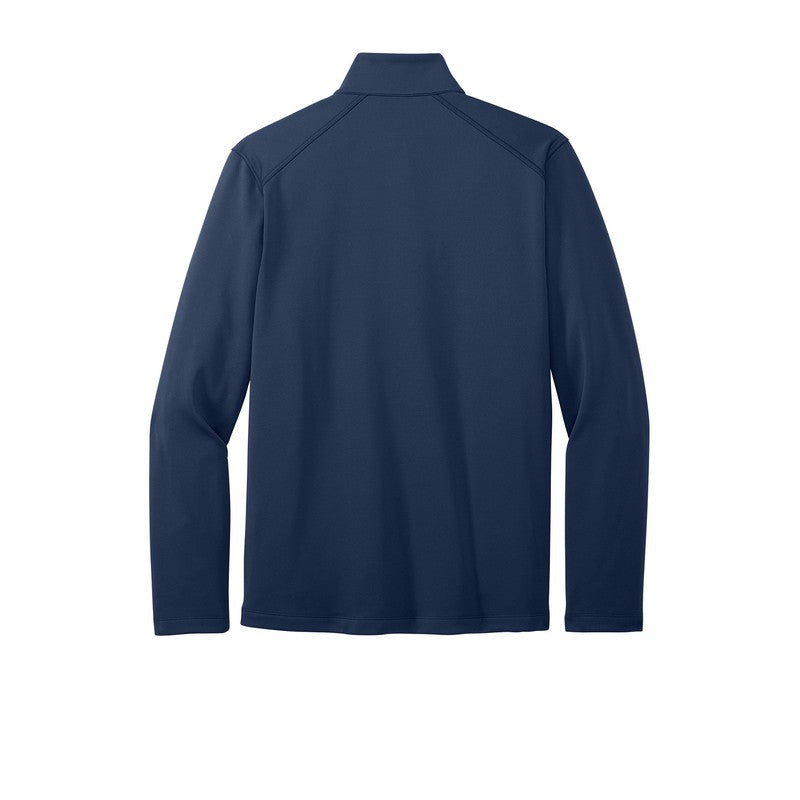 NEW CAPELLA Port Authority® Smooth Fleece 1/4-Zip - River Blue Navy